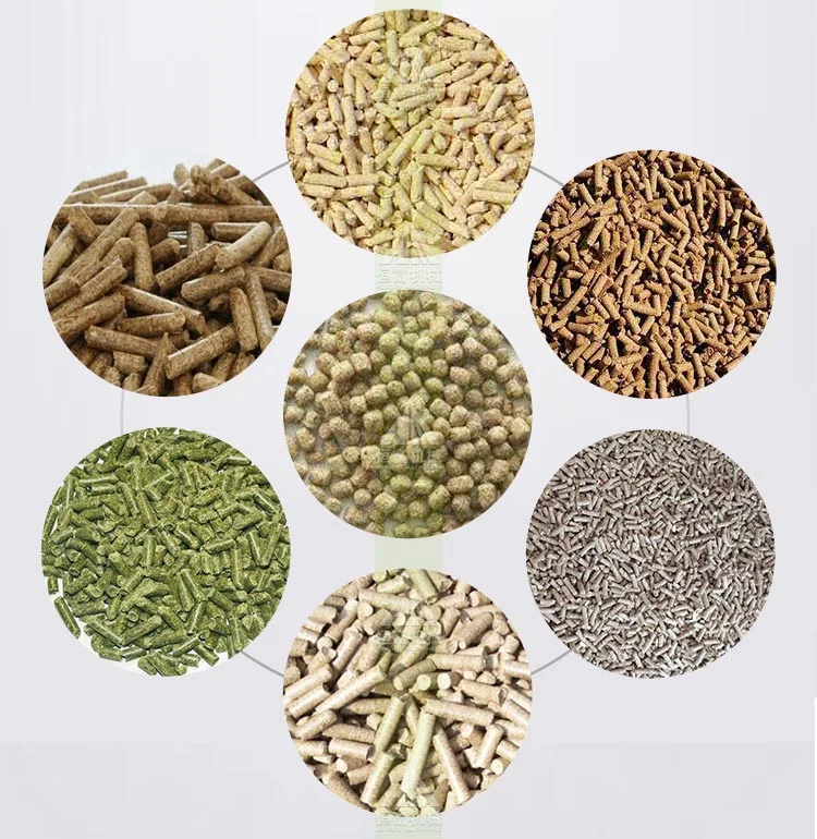 Animal Feed Pellet Line Chicken Poultry Cattle Livestock Feed Processing Mill