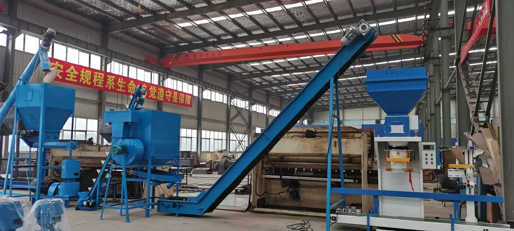 3-5t /H Horizontal Ring Die Poultry Livestock Chicken Feed Pellet Machine