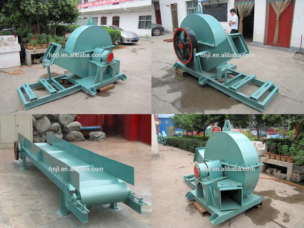 Disc Type Self Feeding Wood Chipper