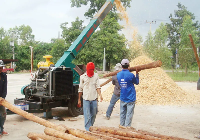 Trituradora de madera de disco 75kw Bx1150 Capacidad 12-15 M³ /H