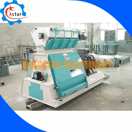 Fabricación Biomasa Astillas de madera Granos de cereales Pollo Pato Ganado Aves de corral Alimentación animal Molino de martillos Molienda de maíz Molino de martillos