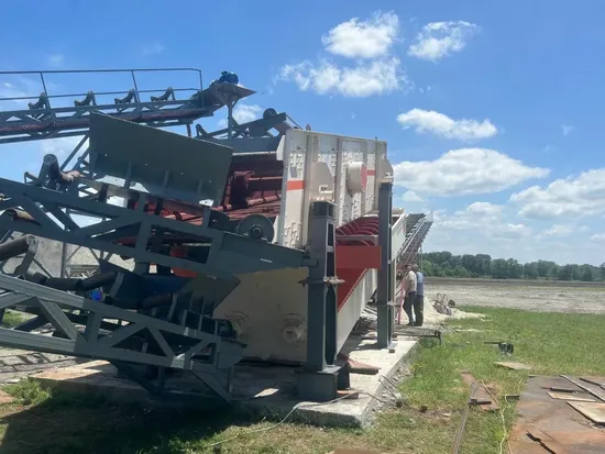Trituradora de martillo pesado utilizada en la línea de trituración de piedra