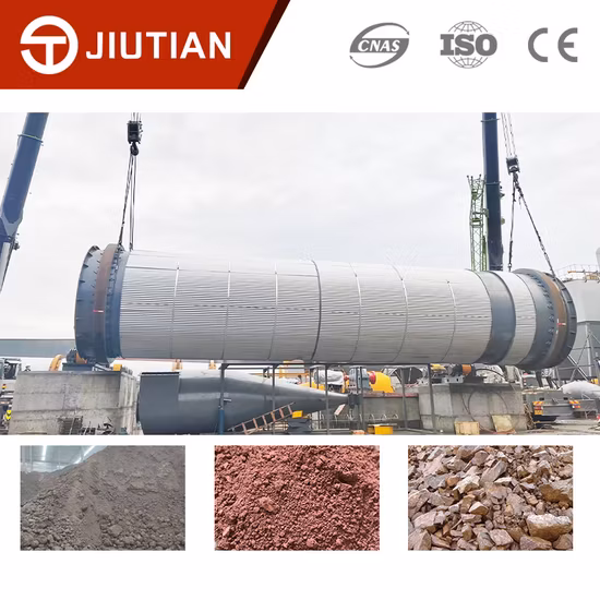 Nuevo tipo de secador de tambor rotatorio para minería Máquina de secado industrial para lignito, limo de carbón, arcilla de caolín, lodo, cenizas volantes, polvo de mineral, escoria, mineral de hierro, bentonita